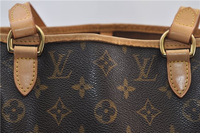 Authentic Louis Vuitton Monogram Batignolles Vertical Tote Bag M51153 LV 1370F