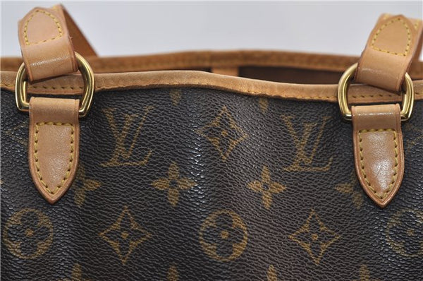 Authentic Louis Vuitton Monogram Batignolles Vertical Tote Bag M51153 LV 1370F