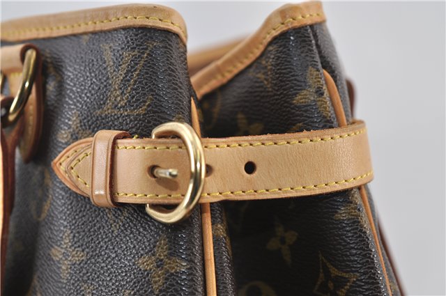 Authentic Louis Vuitton Monogram Batignolles Vertical Tote Bag M51153 LV 1370F