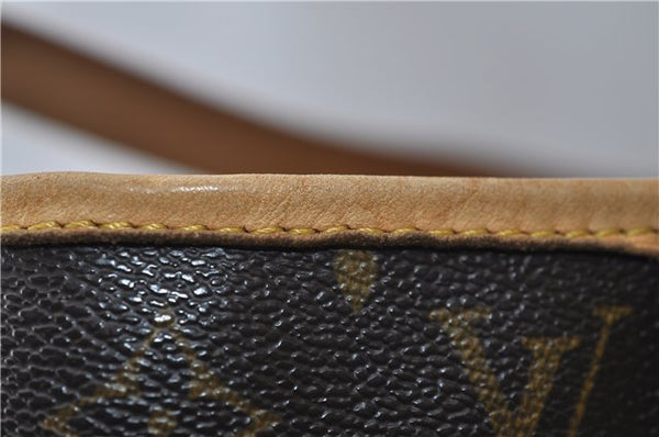 Authentic Louis Vuitton Monogram Batignolles Vertical Tote Bag M51153 LV 1370F