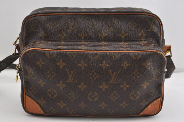 Authentic Louis Vuitton Monogram Nile Shoulder Cross Body Bag M45244 LV 1370I