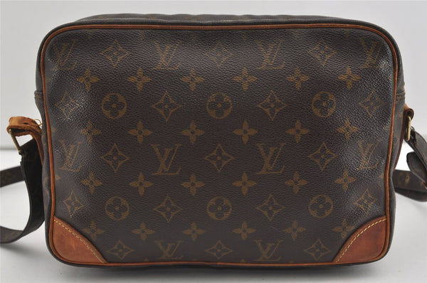 Authentic Louis Vuitton Monogram Nile Shoulder Cross Body Bag M45244 LV 1370I