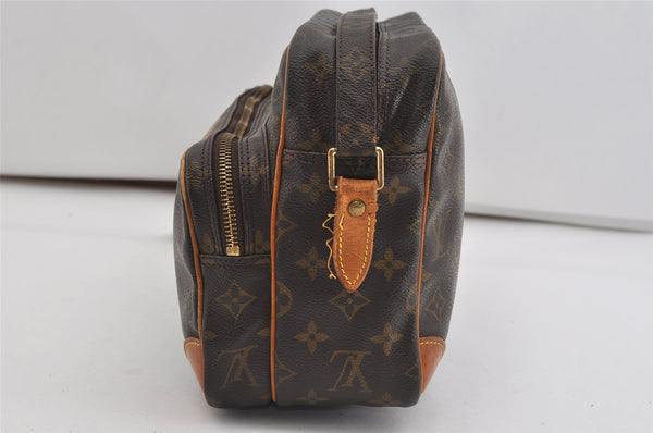 Authentic Louis Vuitton Monogram Nile Shoulder Cross Body Bag M45244 LV 1370I