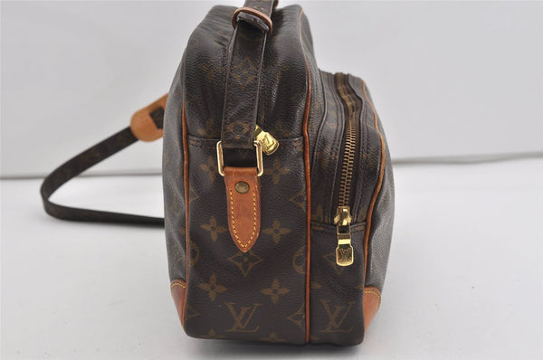 Authentic Louis Vuitton Monogram Nile Shoulder Cross Body Bag M45244 LV 1370I