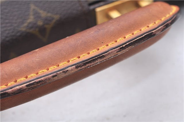 Authentic Louis Vuitton Monogram Serviette Fermoir Briefcase Old Model LV 1371E