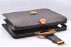 Authentic Louis Vuitton Monogram Serviette Fermoir Briefcase Old Model LV 1371E