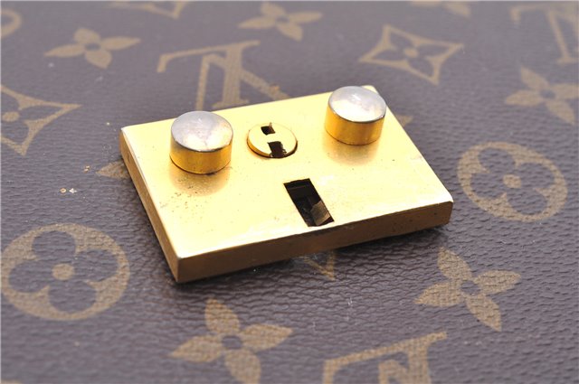 Authentic Louis Vuitton Monogram Serviette Fermoir Briefcase Old Model LV 1371E