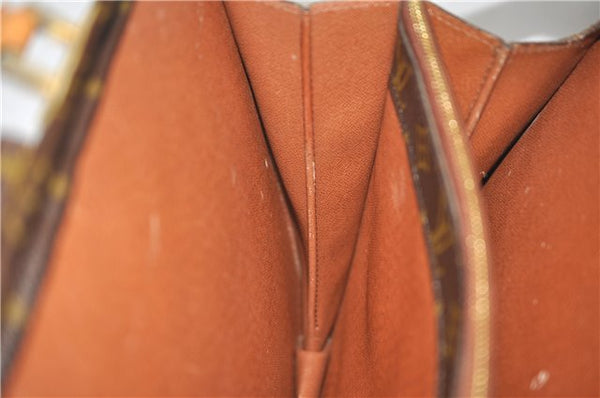 Authentic Louis Vuitton Monogram Serviette Fermoir Briefcase Old Model LV 1371E