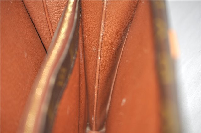 Authentic Louis Vuitton Monogram Serviette Fermoir Briefcase Old Model LV 1371E