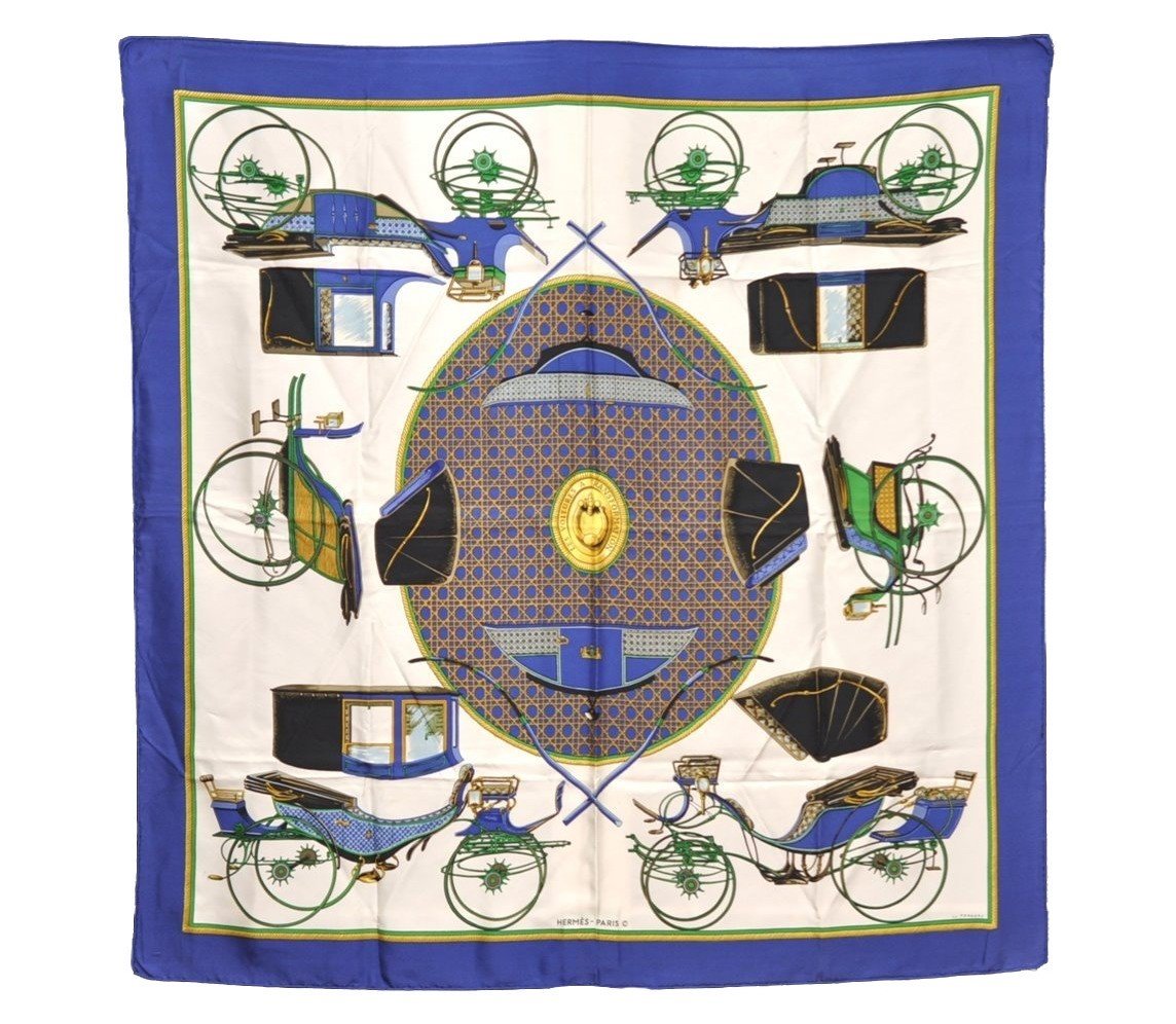 Authentic HERMES Carre 90 Scarf 