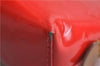 Auth Louis Vuitton Vernis Pochette Cosmetic Pouch Bicolor Red M91721 LV 1372D