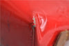 Auth Louis Vuitton Vernis Pochette Cosmetic Pouch Bicolor Red M91721 LV 1372D