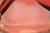 Auth Louis Vuitton Vernis Pochette Cosmetic Pouch Bicolor Red M91721 LV 1372D