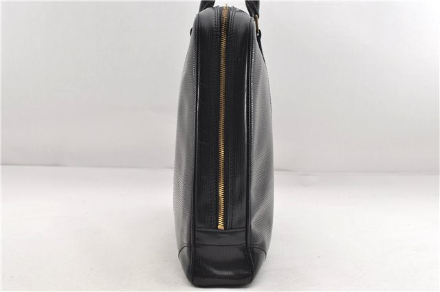Auth Louis Vuitton Epi Porte Documents Voyage Briefcase Black M59162 LV 1372E