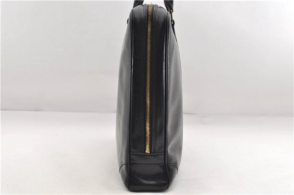 Auth Louis Vuitton Epi Porte Documents Voyage Briefcase Black M59162 LV 1372E