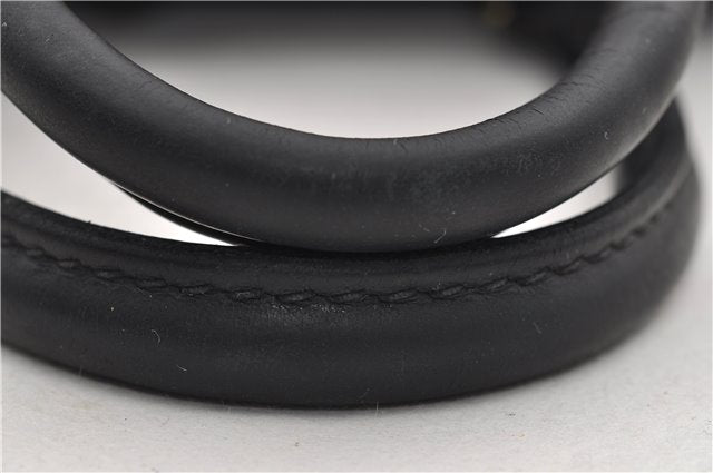 Auth Louis Vuitton Epi Porte Documents Voyage Briefcase Black M59162 LV 1372E