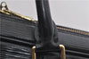 Auth Louis Vuitton Epi Porte Documents Voyage Briefcase Black M59162 LV 1372E