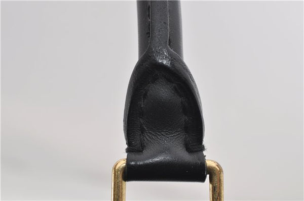 Auth Louis Vuitton Epi Porte Documents Voyage Briefcase Black M59162 LV 1372E