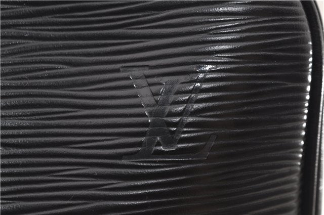 Auth Louis Vuitton Epi Porte Documents Voyage Briefcase Black M59162 LV 1372E