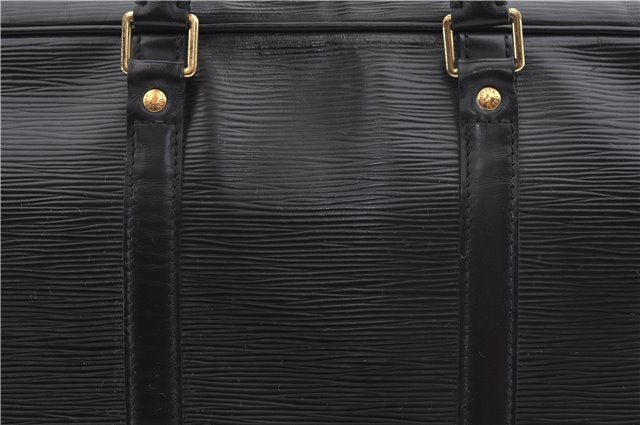 Auth Louis Vuitton Epi Porte Documents Voyage Briefcase Black M59162 LV 1372E