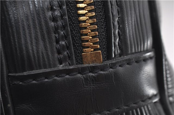 Auth Louis Vuitton Epi Porte Documents Voyage Briefcase Black M59162 LV 1372E