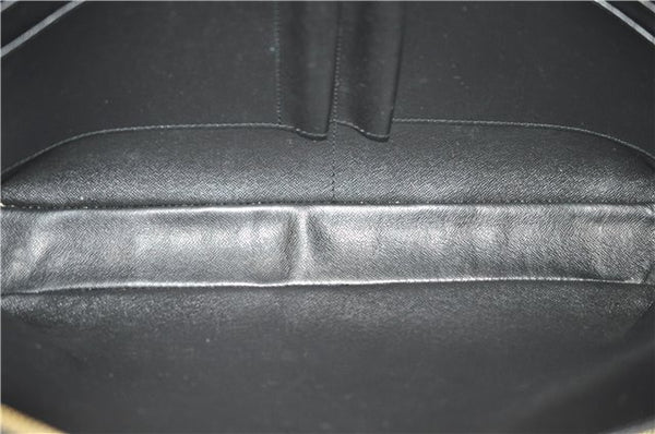 Auth Louis Vuitton Epi Porte Documents Voyage Briefcase Black M59162 LV 1372E