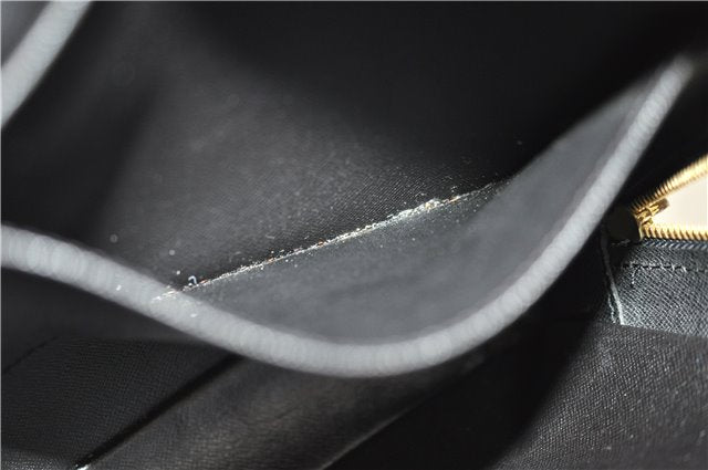 Auth Louis Vuitton Epi Porte Documents Voyage Briefcase Black M59162 LV 1372E