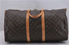 Authentic Louis Vuitton Monogram Keepall Bandouliere 55 M41414 Boston Bag 1372F