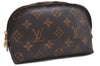 Authentic Louis Vuitton Monogram Pochette Cosmetic Pouch M47515 LV 1373D