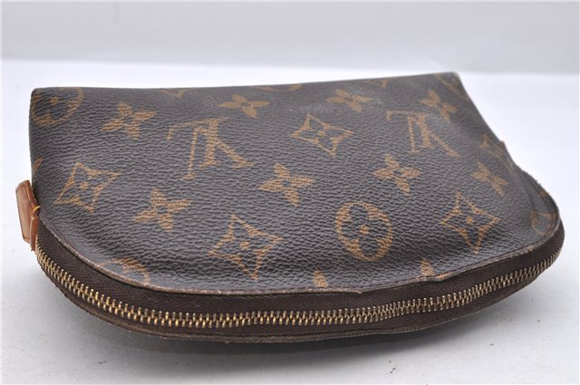Authentic Louis Vuitton Monogram Pochette Cosmetic Pouch M47515 LV 1373D