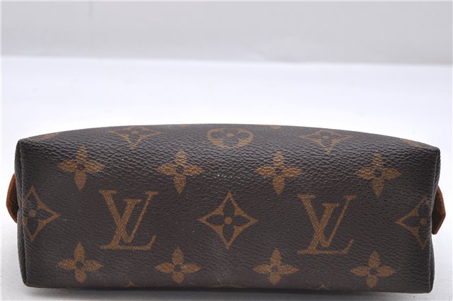 Authentic Louis Vuitton Monogram Pochette Cosmetic Pouch M47515 LV 1373D