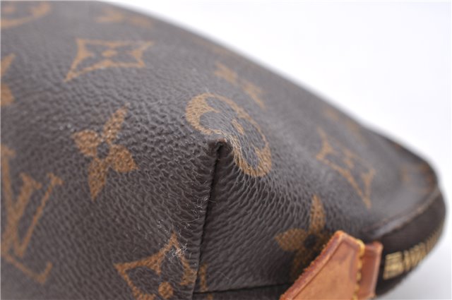 Authentic Louis Vuitton Monogram Pochette Cosmetic Pouch M47515 LV 1373D