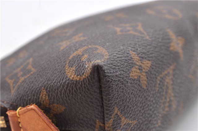 Authentic Louis Vuitton Monogram Pochette Cosmetic Pouch M47515 LV 1373D