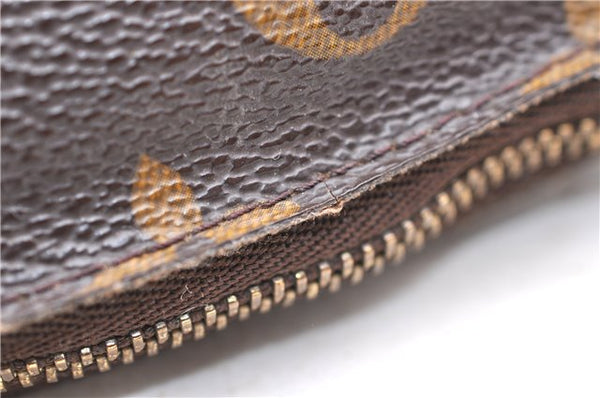 Authentic Louis Vuitton Monogram Pochette Cosmetic Pouch M47515 LV 1373D