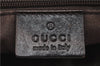 Authentic GUCCI Shoulder Hand Bag GG Canvas Leather 101292 Brown 1373E