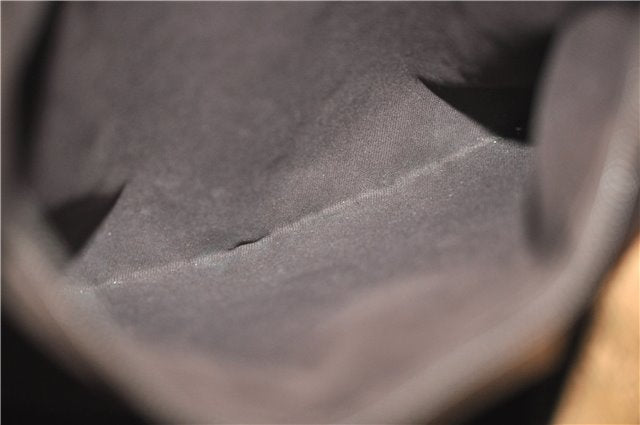 Authentic GUCCI Shoulder Hand Bag GG Canvas Leather 101292 Brown 1373E