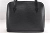 Authentic Louis Vuitton Epi Lussac Shoulder Bag Black M52282 LV 1374E