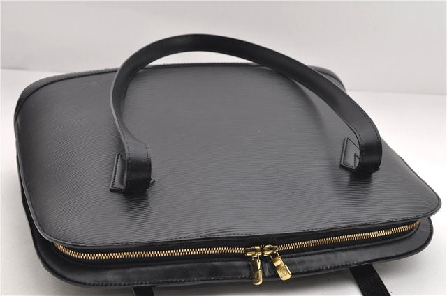 Authentic Louis Vuitton Epi Lussac Shoulder Bag Black M52282 LV 1374E