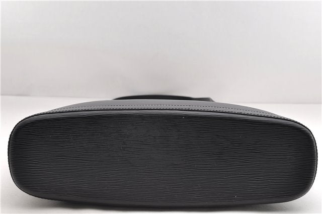 Authentic Louis Vuitton Epi Lussac Shoulder Bag Black M52282 LV 1374E