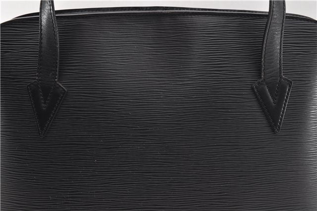 Authentic Louis Vuitton Epi Lussac Shoulder Bag Black M52282 LV 1374E