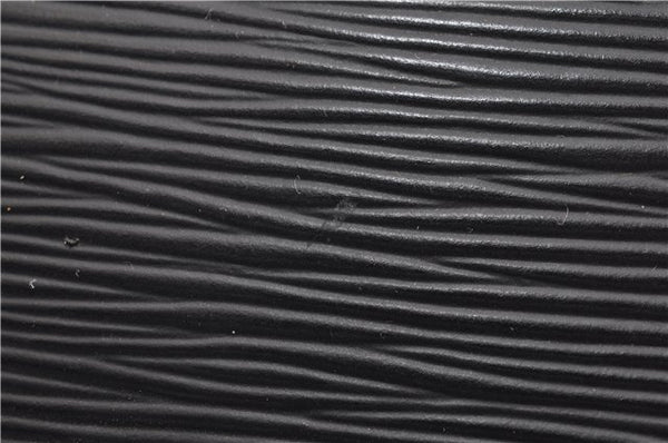 Authentic Louis Vuitton Epi Lussac Shoulder Bag Black M52282 LV 1374E