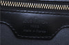 Authentic Louis Vuitton Epi Lussac Shoulder Bag Black M52282 LV 1374E