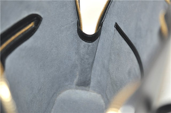 Authentic Louis Vuitton Epi Lussac Shoulder Bag Black M52282 LV 1374E