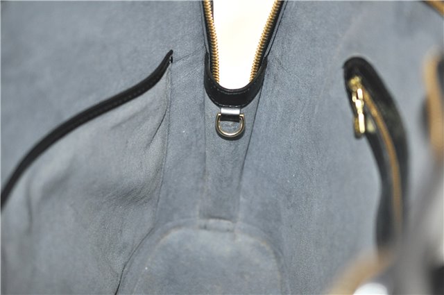 Authentic Louis Vuitton Epi Lussac Shoulder Bag Black M52282 LV 1374E