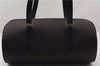 Authentic Louis Vuitton Epi Soufflot Black Hand Bag M52222 LV 1374F