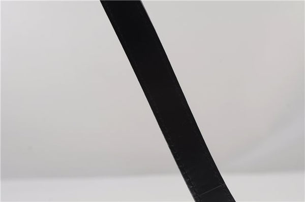 Authentic Louis Vuitton Epi Soufflot Black Hand Bag M52222 LV 1374F