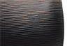 Authentic Louis Vuitton Epi Soufflot Black Hand Bag M52222 LV 1374F
