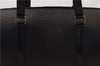 Authentic Louis Vuitton Epi Soufflot Black Hand Bag M52222 LV 1374F