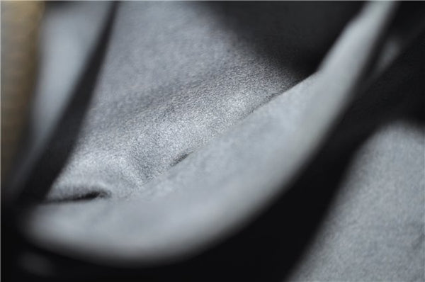 Authentic Louis Vuitton Epi Soufflot Black Hand Bag M52222 LV 1374F