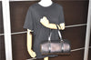 Authentic Louis Vuitton Epi Soufflot Black Hand Bag M52222 LV 1374F